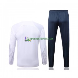 2022-2023 Frankrig Hvid Sweatshirt Dragt