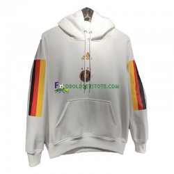 2022-2023 Tyskland Hvid Sweater Hættetrøje ,Mænd