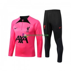 2022-2023 Liverpool Lyserød Sweatshirt Dragt