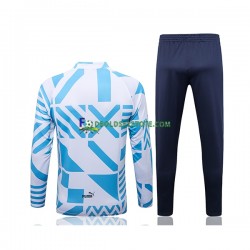 2022-2023 Manchester City Hvid Sweatshirt Dragt