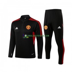 2022-2023 Manchester United Sort Sweatshirt Dragt