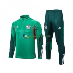 2022-2023 Mexico Grøn Sweatshirt Dragt