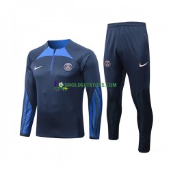 2022-2023 Paris Saint-Germain Blå Sweatshirt Dragt SKU001