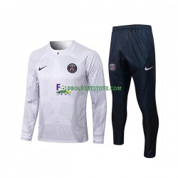 2022-2023 Paris Saint-Germain Hvid Sweatshirt Dragt