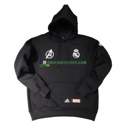 2022-2023 Real Madrid Sort Sweater Hættetrøje ,Mænd