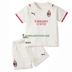 AC Milan Trøje Udebane 2021-2022 Kort ærmer ,Børn Fodboldsæt