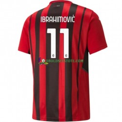 AC Milan Trøje Zlatan Ibrahimovic 11 Hjemmebane 2021-2022 Kort ærmer ,Mænd