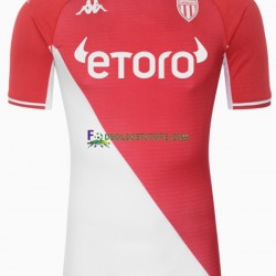 AS Monaco Trøje Hjemmebane 2021-2022 Kort ærmer ,Mænd