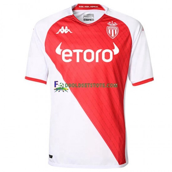 2022-2023 AS Monaco Trøje Hjemmebane Kort ærmer ,Mænd 2022-2023 AS Monaco Trøje Hjemmebane Kort ærmer ,Mænd