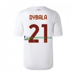 2022-2023 AS Roma Trøje Paulo Dybala 21 Udebane Kort ærmer ,Mænd