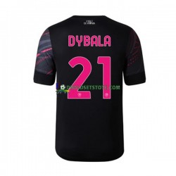2022-2023 AS Roma Trøje Paulo Dybala 21 3. Valg Kort ærmer ,Mænd