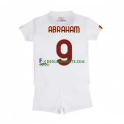 2022-2023 AS Roma Trøje Tammy Abraham 9 Udebane Kort ærmer ,Børn Fodboldsæt