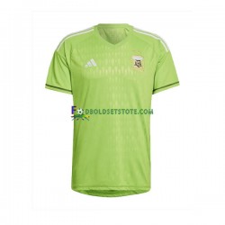 Argentina Trøje Målmand Udebane World Cup 2022 Kort ærmer ,Mænd