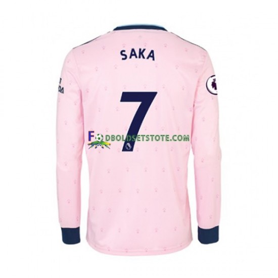 2022-2023 Arsenal Trøje Bukayo Saka 7 3. Valg Lange ærmer ,Mænd 2022-2023 Arsenal Trøje Bukayo Saka 7 3. Valg Lange ærmer ,Mænd