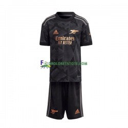 2022-2023 Arsenal Trøje Udebane Kort ærmer ,Børn Fodboldsæt