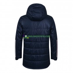 Arsenal Blå Jakke Hætteklædte Vinter ,Mænd