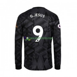 2022-2023 Arsenal Trøje Gabriel Jesus 9 Udebane Lange ærmer ,Mænd