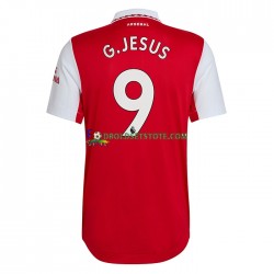 2022-2023 Arsenal Trøje Gabriel Jesus 9 Hjemmebane Kort ærmer ,Mænd