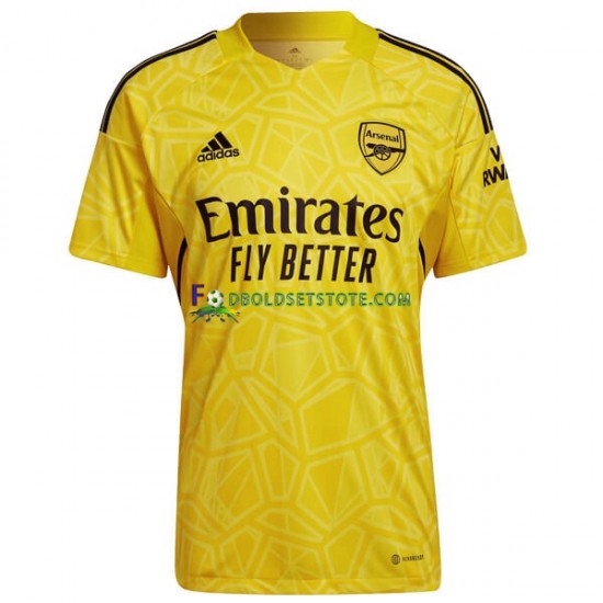 2022-2023 Arsenal Trøje Målmand Hjemmebane Kort ærmer ,Mænd 2022-2023 Arsenal Trøje Målmand Hjemmebane Kort ærmer ,Mænd