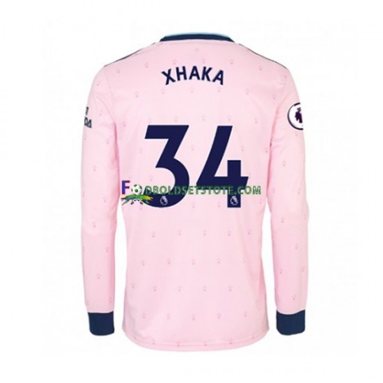 2022-2023 Arsenal Trøje Granit Xhaka 34 3. Valg Lange ærmer ,Mænd 2022-2023 Arsenal Trøje Granit Xhaka 34 3. Valg Lange ærmer ,Mænd