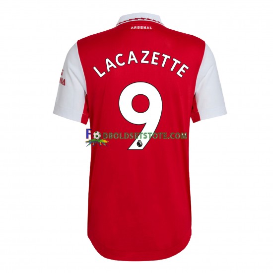 2022-2023 Arsenal Trøje Lacazette 9 Hjemmebane Kort ærmer ,Mænd 2022-2023 Arsenal Trøje Lacazette 9 Hjemmebane Kort ærmer ,Mænd
