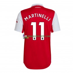 2022-2023 Arsenal Trøje Martinelli 11 Hjemmebane Kort ærmer ,Mænd