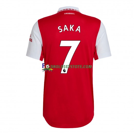 2022-2023 Arsenal Trøje Saka 7 Hjemmebane Kort ærmer ,Mænd 2022-2023 Arsenal Trøje Saka 7 Hjemmebane Kort ærmer ,Mænd