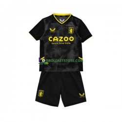 2022-2023 Aston Villa Trøje 3. Valg Kort ærmer ,Børn Fodboldsæt