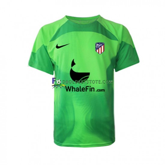 2022-2023 Atlético Madrid Trøje Målmand Hjemmebane Kort ærmer ,Mænd 2022-2023 Atlético Madrid Trøje Målmand Hjemmebane Kort ærmer ,Mænd