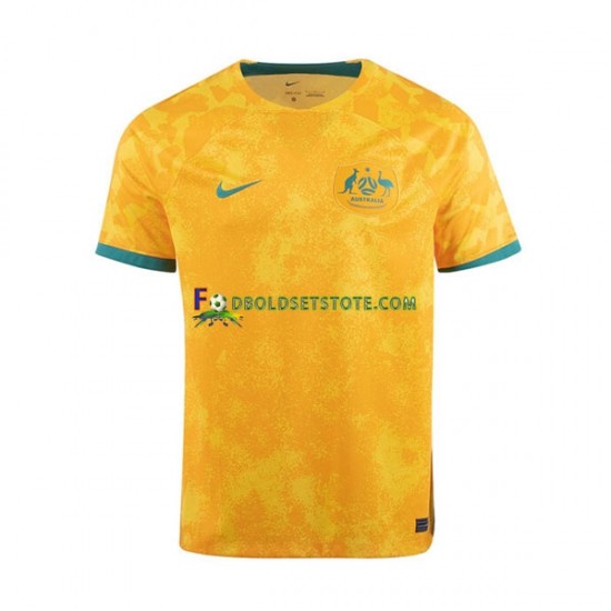Australien Trøje Hjemmebane World Cup 2022 Kort ærmer ,Mænd Australien Trøje Hjemmebane World Cup 2022 Kort ærmer ,Mænd