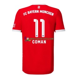 2022-2023 FC Bayern München Trøje Coman 11 Hjemmebane Kort ærmer ,Mænd