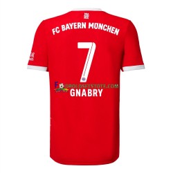 2022-2023 FC Bayern München Trøje Gnabry 7 Hjemmebane Kort ærmer ,Mænd