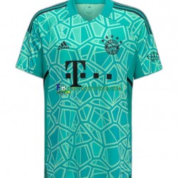 2022-2023 FC Bayern München Trøje Målmand Hjemmebane Kort ærmer ,Mænd