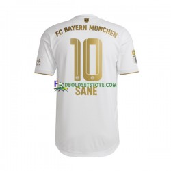 2022-2023 FC Bayern München Trøje Leroy Sane 10 Udebane Kort ærmer ,Mænd
