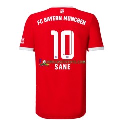 2022-2023 FC Bayern München Trøje Sane 10 Hjemmebane Kort ærmer ,Mænd