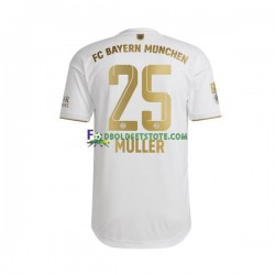 2022-2023 FC Bayern München Trøje Thomas Muller 25 Udebane Kort ærmer ,Mænd