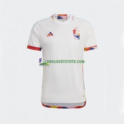 Belgien Trøje Udebane World Cup 2022 Kort ærmer ,Mænd