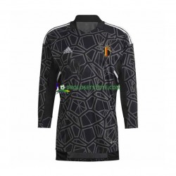 Belgien Trøje Målmand Hjemmebane World Cup 2022 Lange ærmer ,Mænd