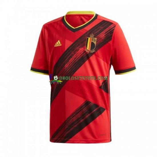 Belgien Trøje Euro 2020 Hjemmebane Kort ærmer ,Mænd Belgien Trøje Euro 2020 Hjemmebane Kort ærmer ,Mænd
