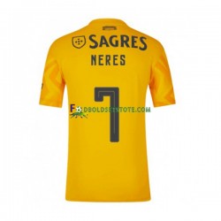2022-2023 Benfica Trøje David Neres 7 Udebane Kort ærmer ,Mænd