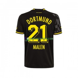 2022-2023 Borussia Dortmund Trøje Donyell Malen 21 Udebane Kort ærmer ,Mænd