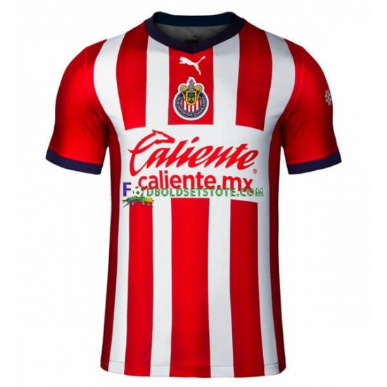 2022-2023 CD Guadalajara Trøje Hjemmebane Kort ærmer ,Mænd 2022-2023 CD Guadalajara Trøje Hjemmebane Kort ærmer ,Mænd