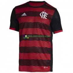 2022-2023 CR Flamengo Trøje Hjemmebane Kort ærmer ,Mænd