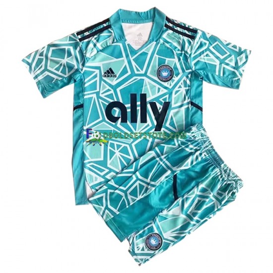 2022-2023 Charlotte FC Trøje Målmand Hjemmebane Kort ærmer ,Børn Fodboldsæt 2022-2023 Charlotte FC Trøje Målmand Hjemmebane Kort ærmer ,Børn Fodboldsæt