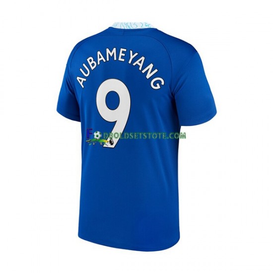 2022-2023 Chelsea Trøje Aubameyang 9 Hjemmebane Kort ærmer ,Mænd 2022-2023 Chelsea Trøje Aubameyang 9 Hjemmebane Kort ærmer ,Mænd