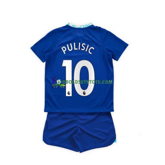 2022-2023 Chelsea Trøje Christian Pulisic 10 Hjemmebane Kort ærmer ,Børn Fodboldsæt 2022-2023 Chelsea Trøje Christian Pulisic 10 Hjemmebane Kort ærmer ,Børn Fodboldsæt