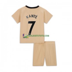 2022-2023 Chelsea Trøje Kante 7 3. Valg Kort ærmer ,Børn Fodboldsæt