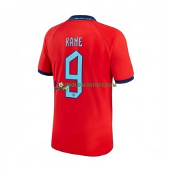 England Trøje Kane 9 Udebane World Cup 2022 Kort ærmer ,Mænd