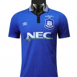 Everton Trøje 1995 Retro Hjemmebane Kort ærmer ,Mænd