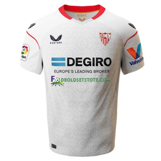2022-2023 Sevilla FC Trøje Hjemmebane Kort ærmer ,Mænd 2022-2023 Sevilla FC Trøje Hjemmebane Kort ærmer ,Mænd